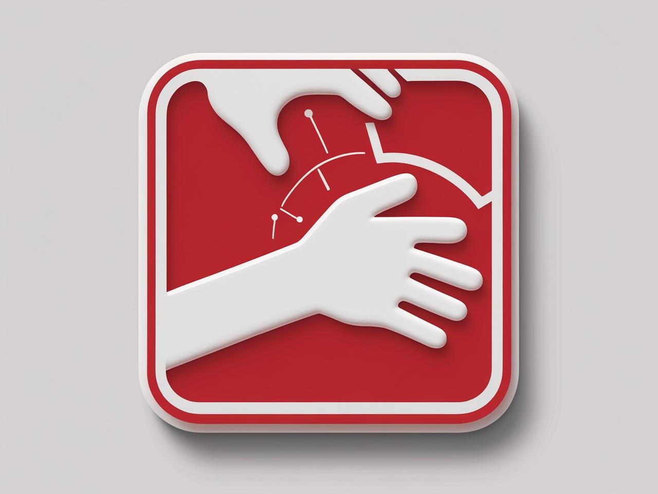 зроби іконку 120х120 на тему для ілюстрації зупинки критичних кровотец